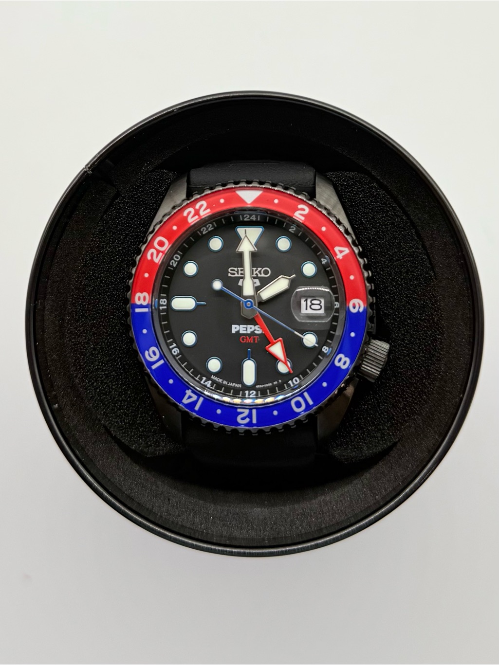 Seiko 5 Sports X Pepsi Gmt Limited Edition Ssk047  Bnib Full Set 20057000
